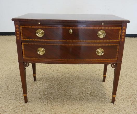 BAKER HISTORIC CHARLESTON BANDED SERVER (1 of 6)