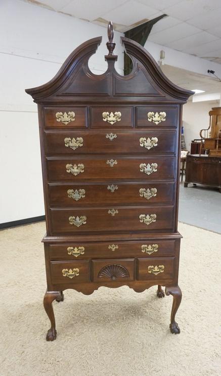HARDEN CHERRY HIGHBOY CHEST (1 of 4)