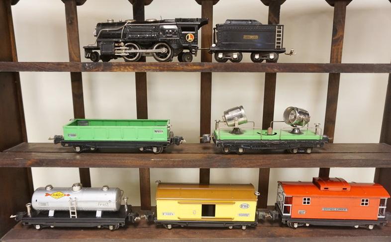 LIONEL O GAUGE TRAIN SET 259E (1 of 4)