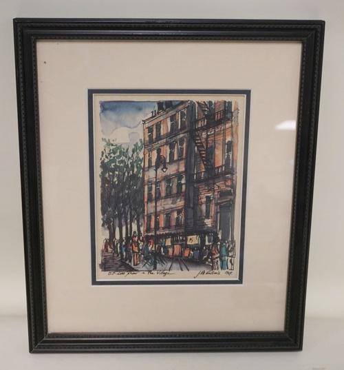 FRAMED MCM PRINT OF AN OUTDOOR SHOW (1 of 2)