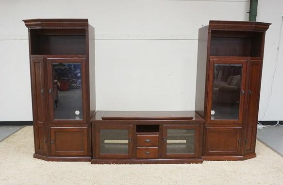 CHERRY FINISH WALL UNIT (1 of 2)
