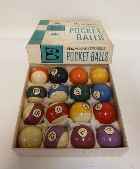 BRUNSWICK CENTENNIAL POCKET BALLS (1 of 1)