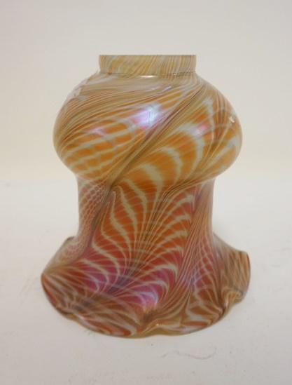 VANDERMARK STUDIOS ART GLASS SHADE (1 of 2)