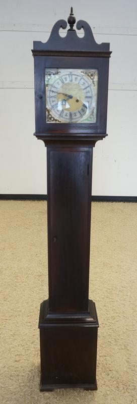 WALNUT GRANDMOTHERS CLOCK (1 of 3)
