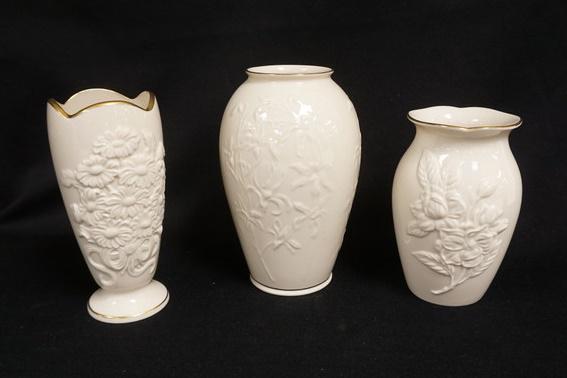 3 LENOX VASES (1 of 5)