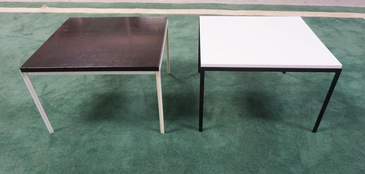 2 MODERN FORMICA END TABLES (1 of 4)