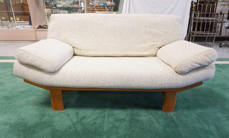 DANISH MODERN LOVESEAT (1 of 5)