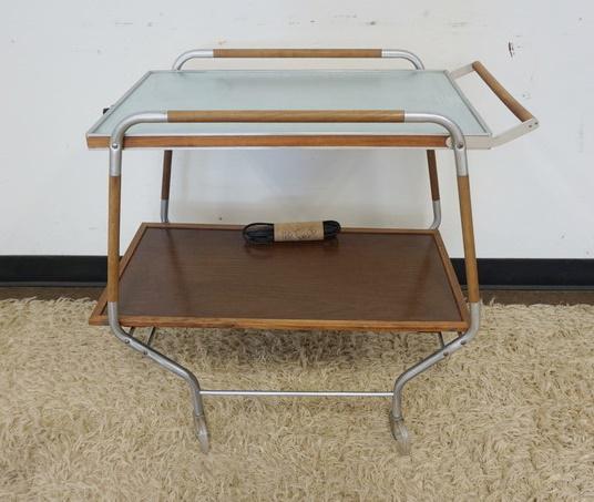 DANISH MODERN ROLLING SERVING CART (1 of 4)
