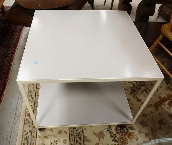 MODERN STYLE METAL AND FORMICA ROLLING STAND (1 of 2)