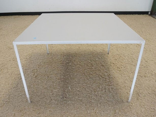 MODERN STYLE METAL AND FORMICA SOFA TABLE (1 of 2)