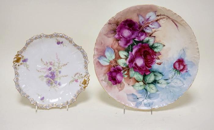 2 LIMOGES PLATES (1 of 3)