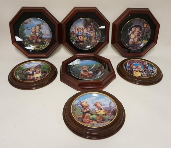 7 HUMMEL PLATES IN FRAMES (1 of 6)