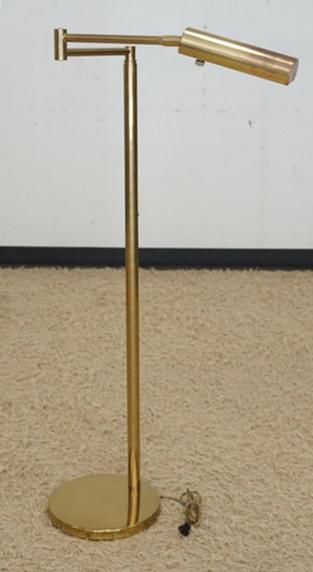 KOCH & LOWY MODERN BRASS FLOOR LAMP (1 of 2)
