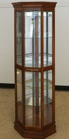 CORNER DISPLAY CABINET (1 of 2)