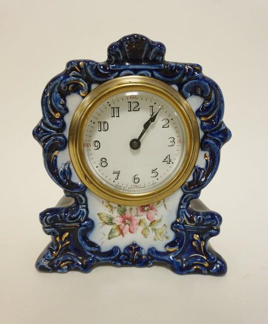 SETH THOMAS CHINA CLOCK *LILY* (1 of 5)
