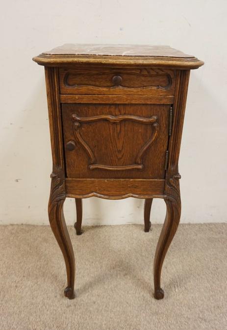 COUNTRY FRENCH SCALLOPED EDGE SMOKING STAND (1 of 5)