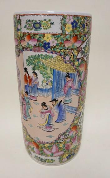 CONTEMPORARY ASIAN POTTERY UMBRELLA STAND (1 of 3)