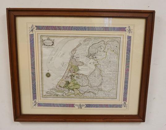 FRAMED & MATTED MAP (1 of 5)