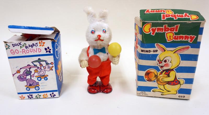 LOT OF 3 VINTAGE MECHANICAL TOYS, JAPAN (1 of 2)