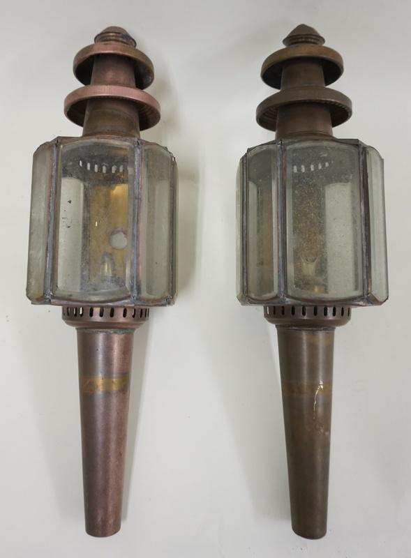 BRASS CARRIAGE LANTERNS (1 of 1)
