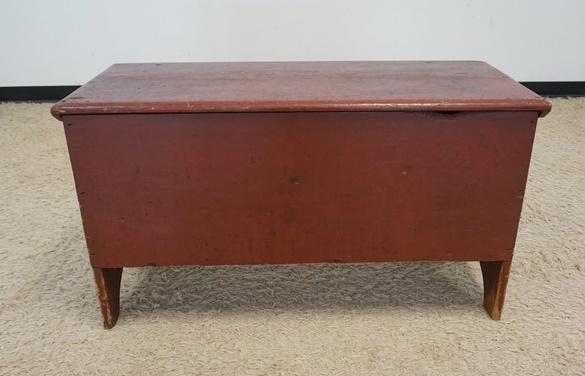 Antique Pine 6 Board Blanket Chest