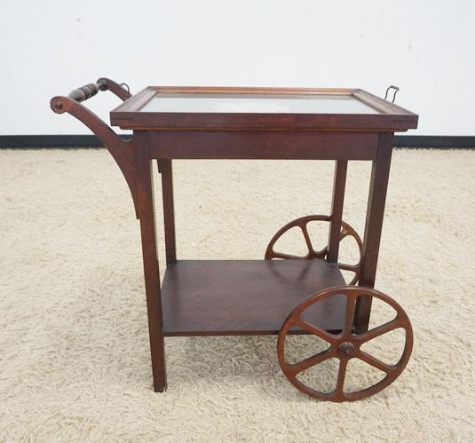 MAHOGANY TEACART (1 of 2)