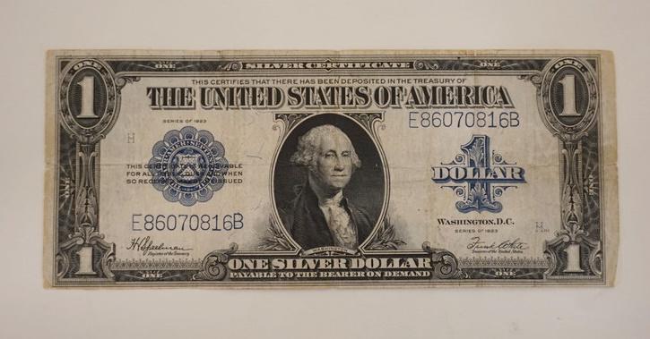 ONE DOLLAR US LARGE NOTE 1923 (1 of 2)