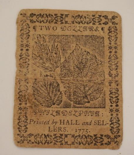 1775 PHILADELPHIA COLONIAL CURRENCY (1 of 4)