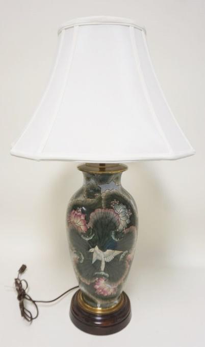 ASIAN STYLE TABLE LAMP (1 of 2)