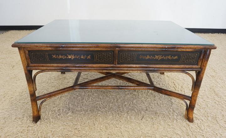ORNATE ASIAN STYLE CHINOISERIE COCKTAIL TABLE (1 of 5)