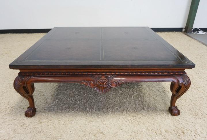 MAHOGANY COCKTAIL TABLE (1 of 3)