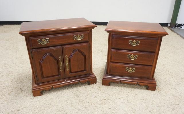 AMERICAN DREW PAIR OF 3 DRAWER NIGHTSTANDS (1 of 4)