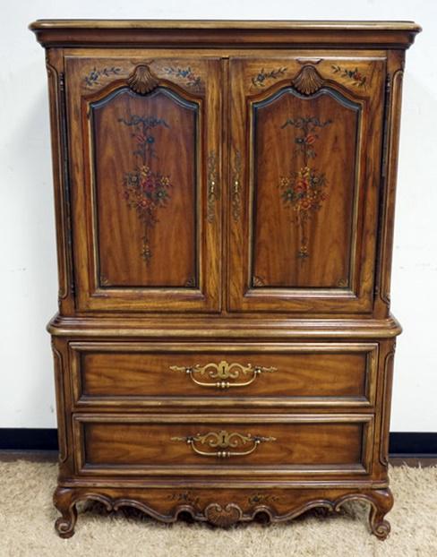 DREXEL HERITAGE FRENCH PROVINCIAL TALL CHEST (1 of 5)