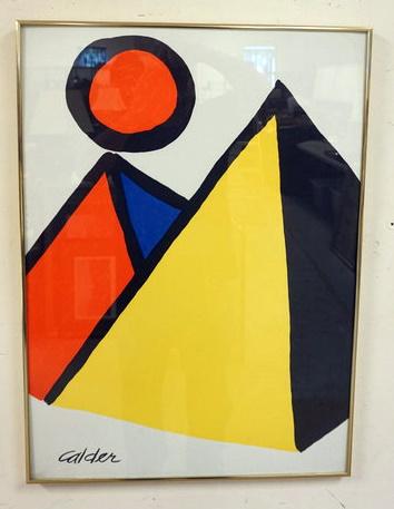 CALDER FRAMED POSTER (1 of 1)