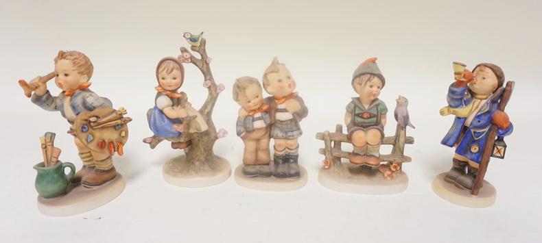 LOT OF 5 GOEBEL HUMMELS (1 of 1)