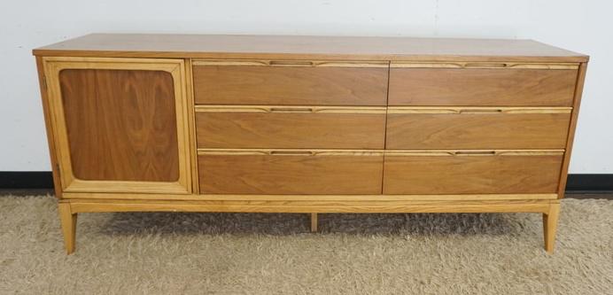 MCM WALNUT LOW CHEST (1 of 5)