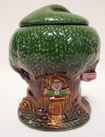 KEEBLER ELF TREEHOUSE COOKIE JAR (1 of 1)