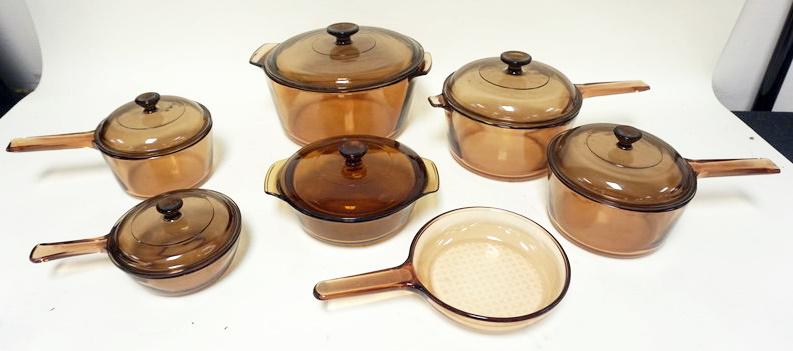 7 PC CORNING GLASS VISION COOKWARE (1 of 4)