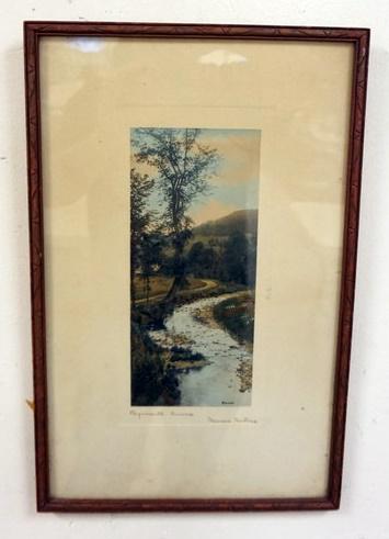 WALLACE NUTTING SIGNED PRINT (1 of 1)