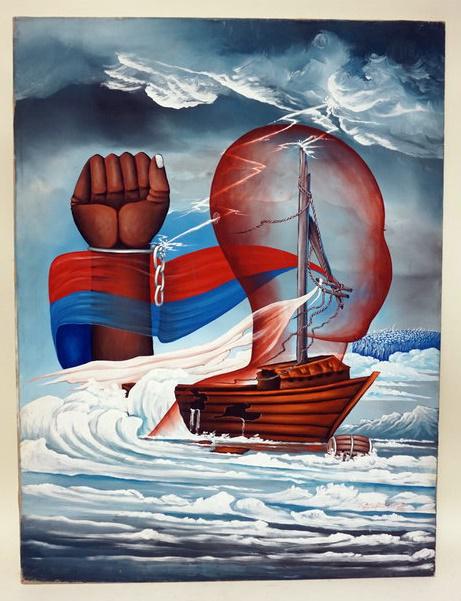 CEVE JEAN MARIO OIL PAINTING (1 of 2)