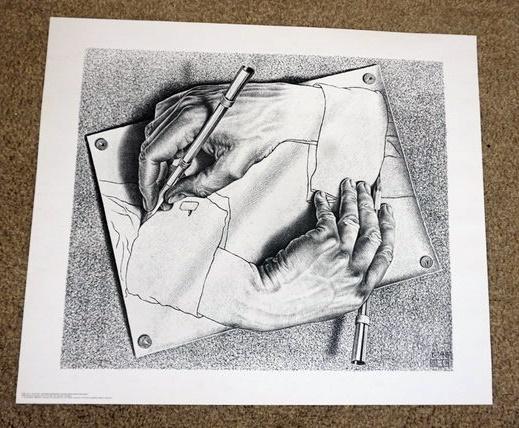 M.C. ESCHER PRINT (1 of 1)