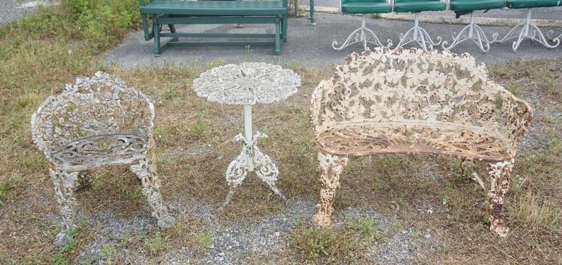 CAST IRON PATIO FURNITURE (1 of 1)