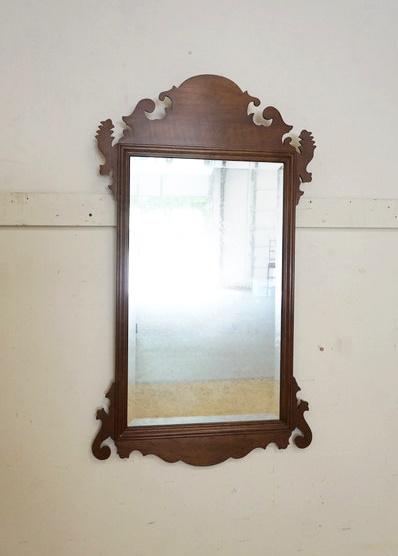 STICKLEY BEVELED GLASS CHERRY MIRROR (1 of 1)