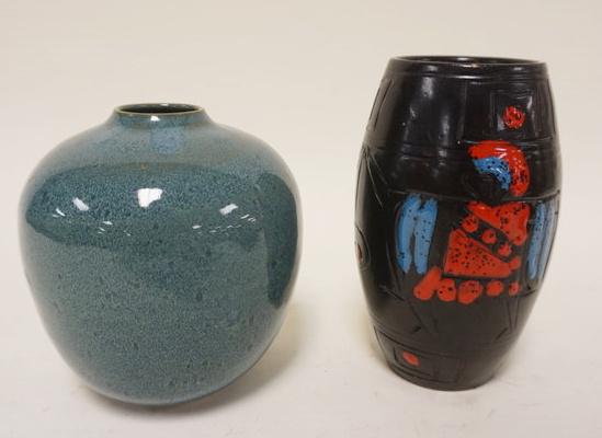 2 ART POTTERY VASES (1 of 2)
