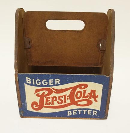 WOOD PEPSI COLA BOTTLE CARRIER (1 of 2)