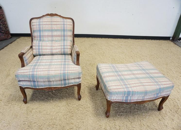 ETHAN ALLEN FRENCH PROVINCIAL ARM CHAIR (1 of 3)