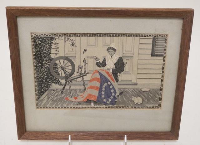 ANTIQUE STEVENGRAPH SILK (1 of 1)