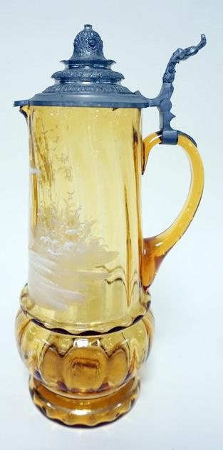 ANTIQUE MARY GREGORY PITCHER (1 of 4)