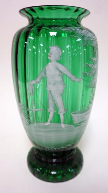ANITQUE MARY GREGORY VASE (1 of 3)