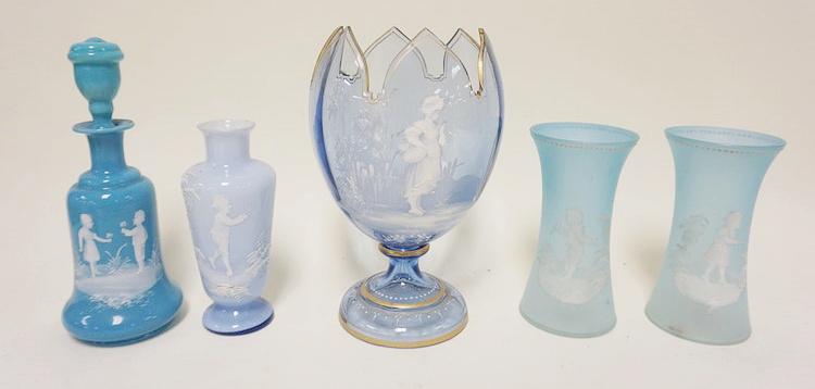 5 PIECE LOT OF ASSORTED MARY GREGORY (1 of 5)